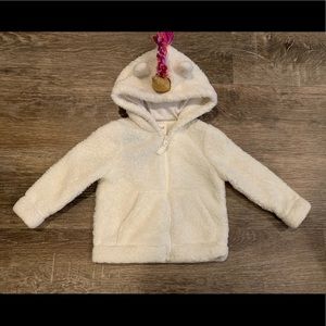 3/$15 Girl Unicorn jacket everyday or Halloween